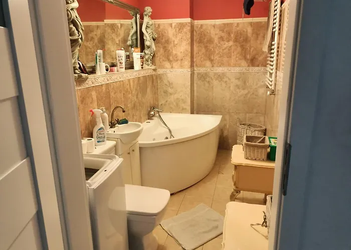 Maestro Z Tarasem I Garazem דירה *